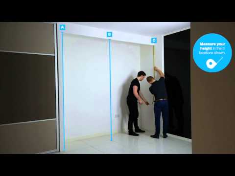 How to measure up for sliding doors