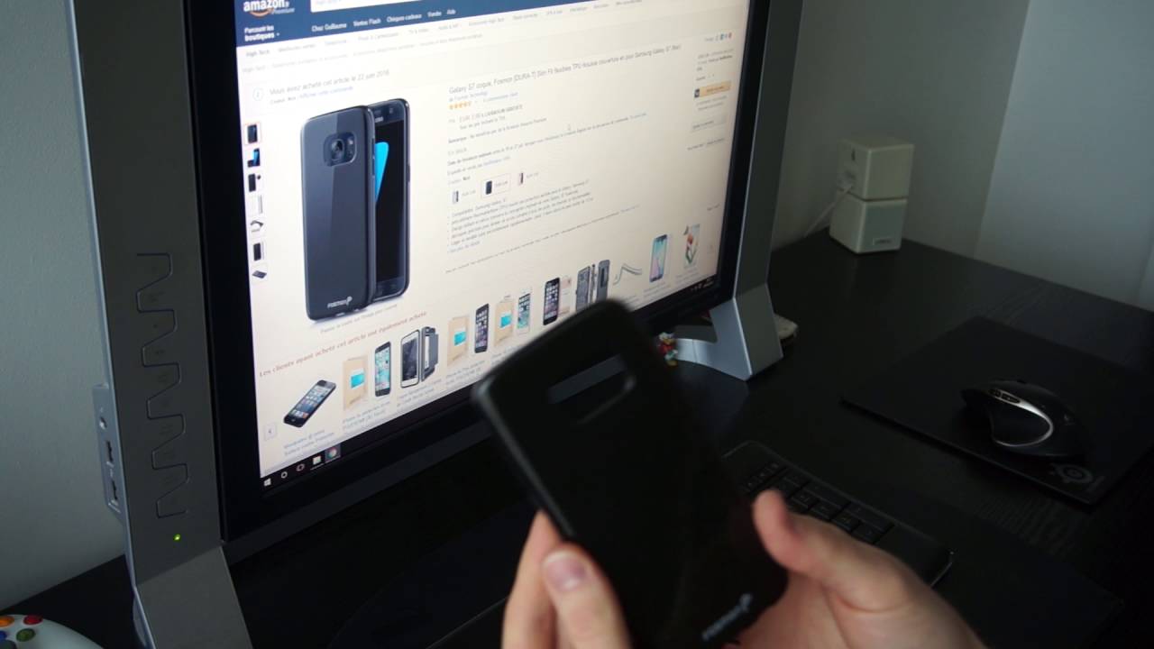 La coque anti-choc Fosmon [DURA-T] Slim Fit pour Samsung Galaxy S7