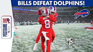 Breaking Down The Bills 32-29 Win Over The Dolphins | Bills Postgame Live