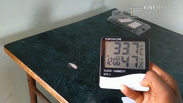 HTC 1 model temperature, humidity and clock 3in 1