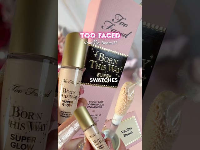 TOO FACED Born This Way SUPER GLOW 😱😍🫶🏼✨ Makeup ASMR unboxing 