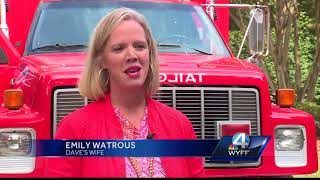 Clemson fans transform fire truck into Tiger Tailgate Machine Update