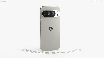 Google Pixel 10 Pro Porcelain 3D model by 3DModels.org