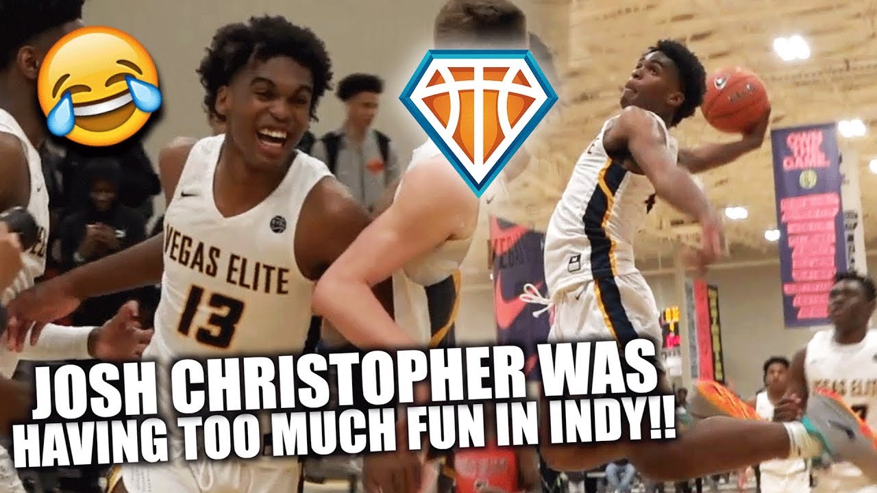Josh Christopher Was HAVING TOO MUCH FUN OUT IN INDY!! | Nike EYBL Session 2 Highlights