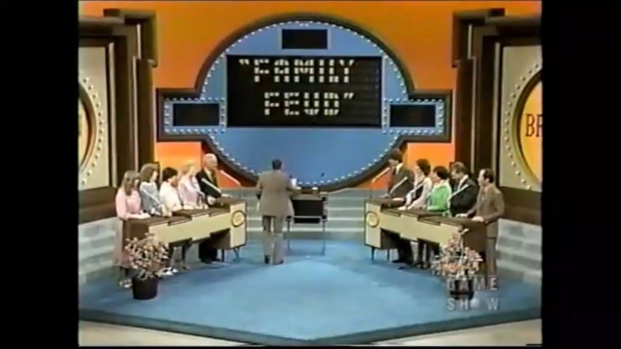 Family Feud (#036-FFD-83): March 16, 1983 (First double side Lollipop ...