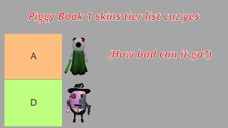 Piggy Book 1 skin tier list