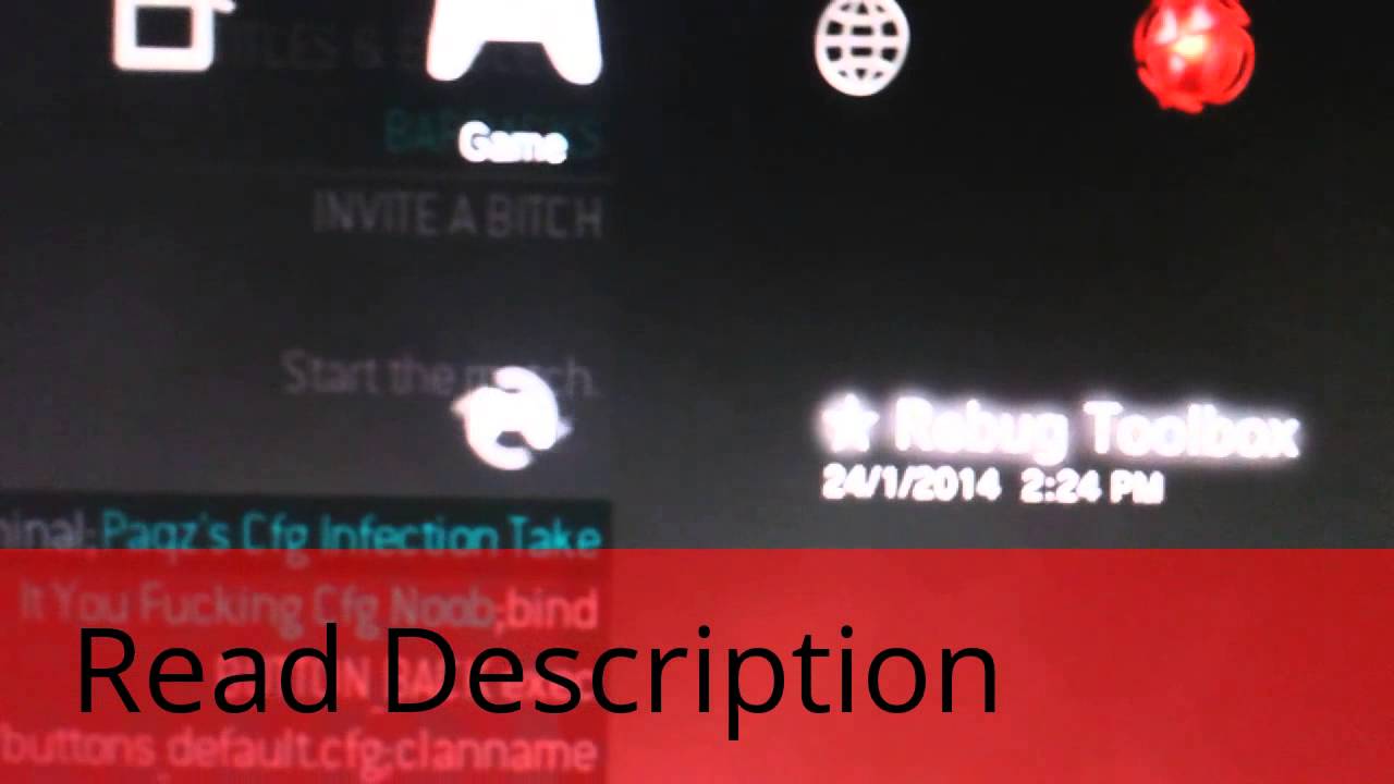 Hosting Buttons_Default.cfg (CFG infection)