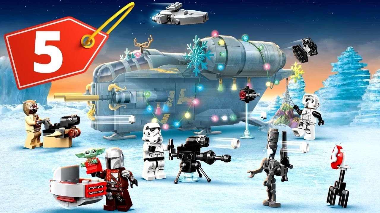 LEGO 75307 Адвент календарь Star Wars лего Звездные войны Мандалорец Распаковка ч.5
