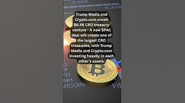 Trump Media and Crypto.com unveil $6.4B CRO treasury venture