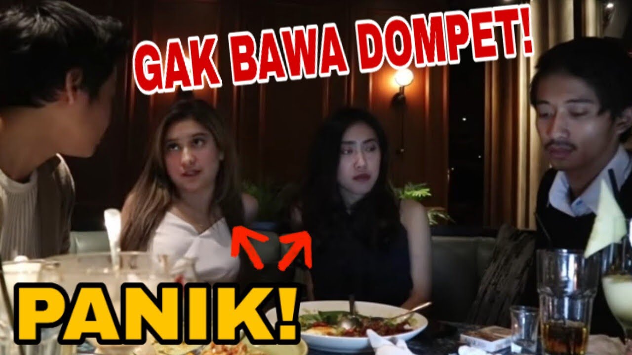 PRANK PACAR GABAWA DOMPET KETIKA DINNER MEWAH ABIS JUTAAN