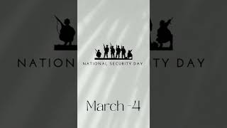 March 4 Ll Whatsapp Status Ll National Security Day