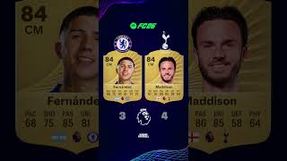 FC26 RATING CHELSEA 🆚 TOTTENHAM #fifa #fc26 #chelsea #tottenham #premierleague