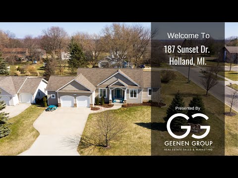187 Sunset Dr, Holland, MI home video tour