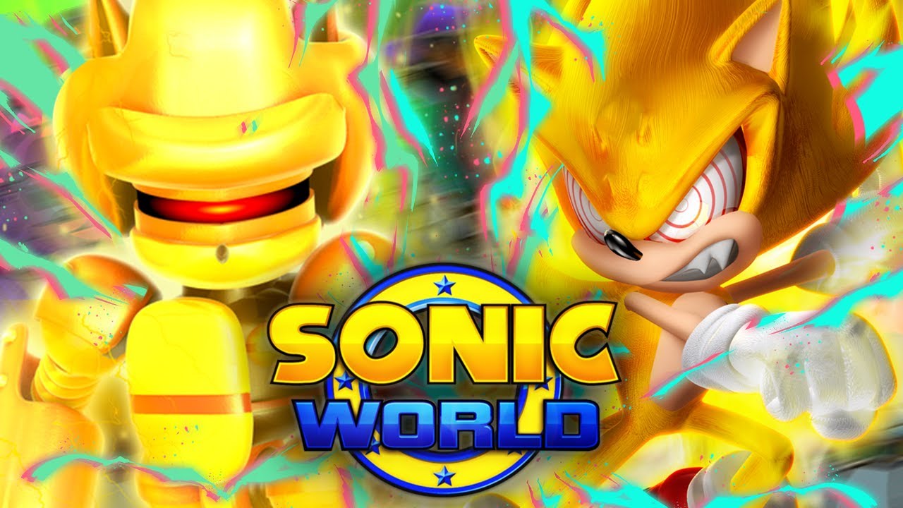 METAL MADNESS VS FLEETWAY SONIC! Fleetway Sonic plays Sonic World - YouTube