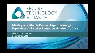 Identity on a Mobile Device: Mobile Identity Proofing in Higher Education & Airport Use Cases