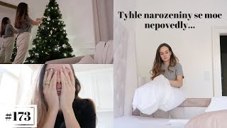 VLOG | Zdobení stromečku a nepovedené narozeniny 🙈