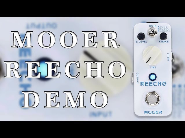 Mooer Reecho Pedale Delay Digitale | Effetti Chitarra Con 3 Modalità - Foto 13