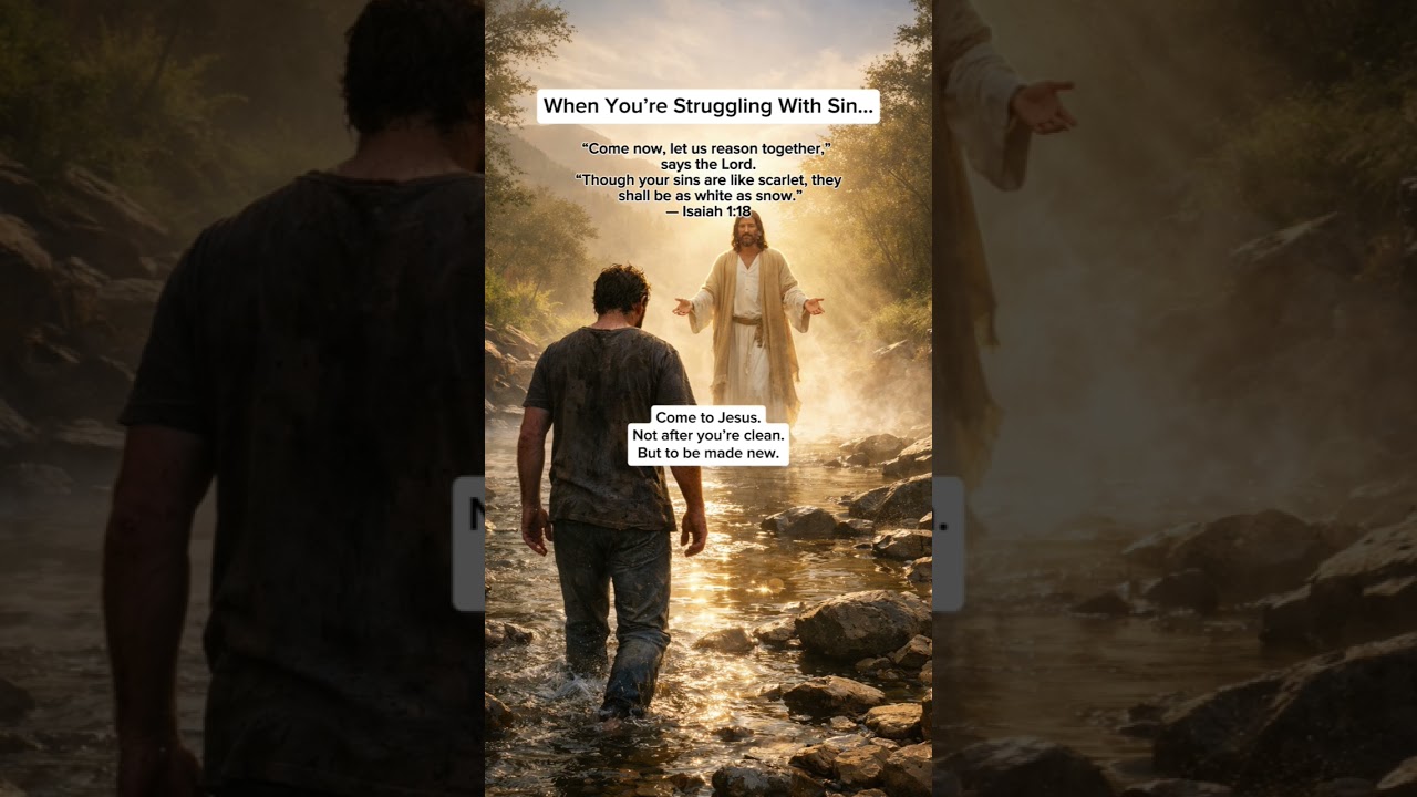 You don’t come clean;you come willing.