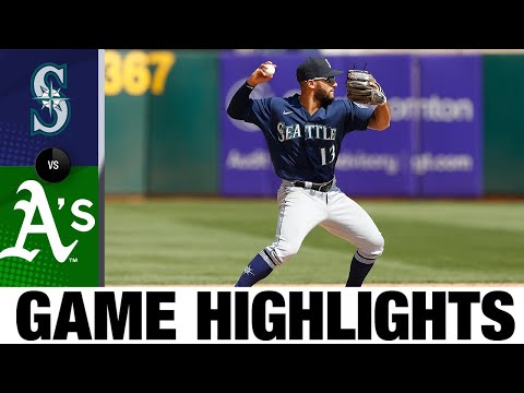 Mariners vs. Athletics Game Highlights (8/24/21) | MLB Highlights