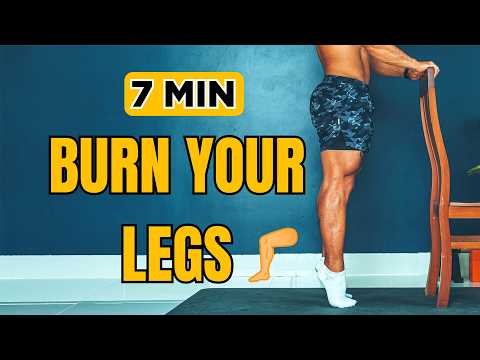 7 MIN Home Leg Workout – 13 Best Exercises 🏠🦵🔥#exercise #gym #workout