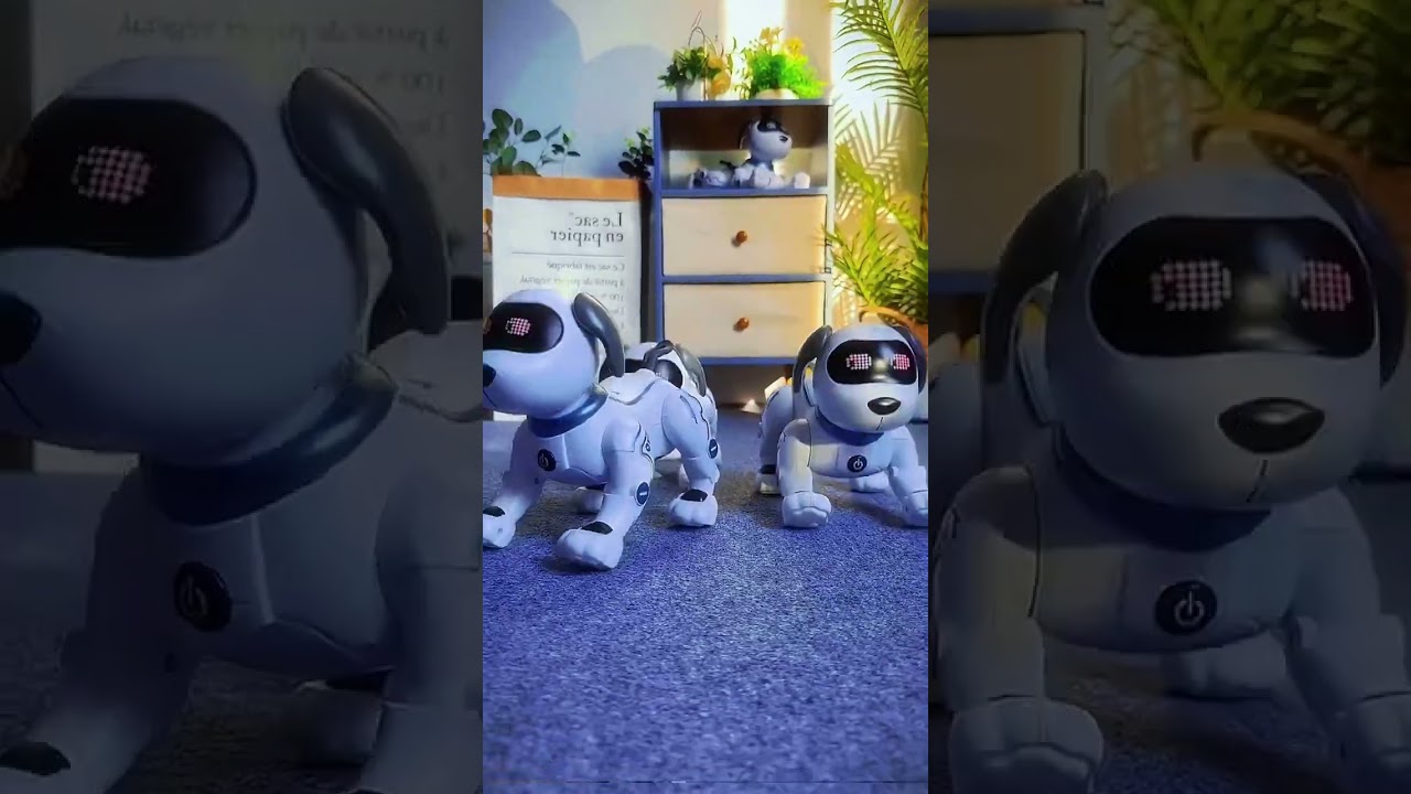 Fun robot toy dog that sings, dances & more! perfect gift for kids 