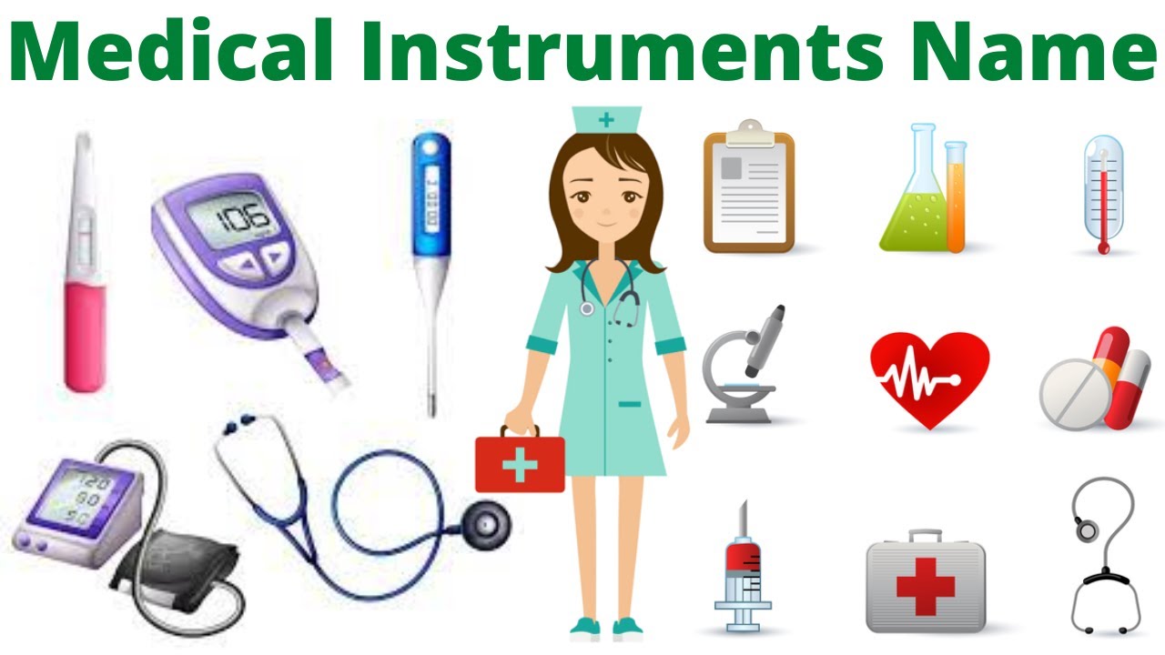 Medical Items Name in Hindi and English चिकित्सा संबंधी Equipment