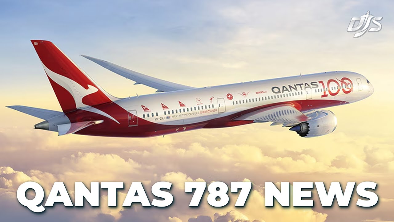 Важные новости о самолете Boeing 787 от Qantas