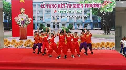 Tiết mục giải trí đạt giải nhất khối 5 trường TH Thủ Khoa Huân Mỹ Tho.