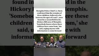 Memphis police urge public’s help after tragic discovery 🕊️ #BreakingNews #Memphis#Justice#Community