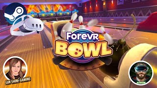 Steam (PCVR) 🎳 ForeVR Bowl VR im Multiplayer mit @SochiroVR #gameplay