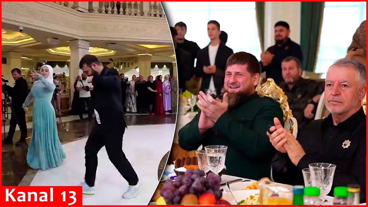 Footages from the luxurious wedding of Kadyrovs 17 year old son