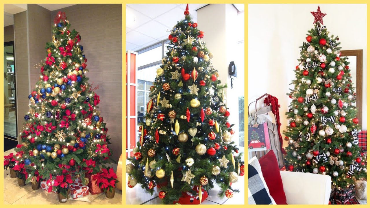 Christmas Trends 2020 Christmas tree decoration trends Christmas tree decoration ideas