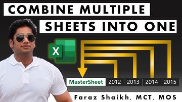 📒📚Combine Multiple Excel Worksheets Into One Worksheet | Power Query