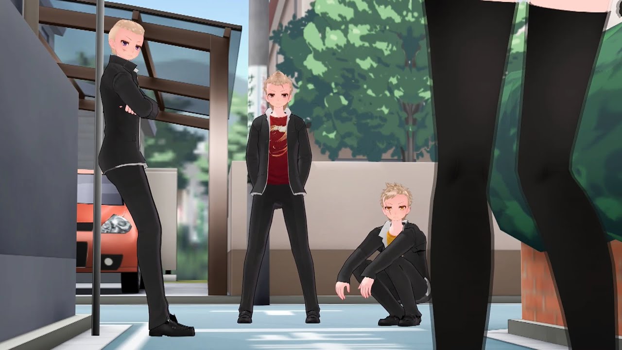 OSORO MUST DIE | Ayano vs Delinquents Showdown | MMD | REUPLOAD