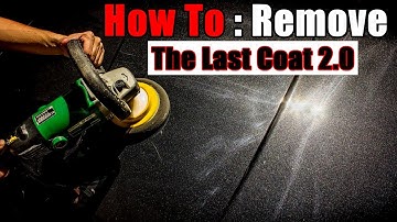How To Remove The Last Coat 2.0 Using a Dual Action Buffer and Compound