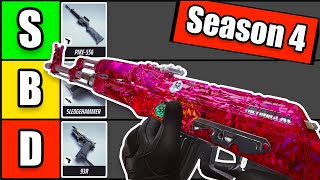 I tried and ranked EVERY weapon in The Finals SEASON 4 (Tier List)