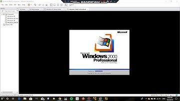 Windows 2000 runs Microsoft Windows 2000 Professional on VMware in 2019!