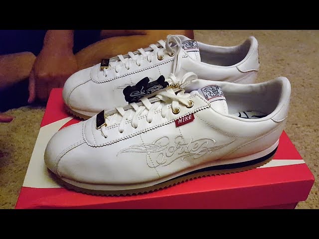 Nike Cortez Mister Cartoon QS White Leather/Gum Review!!! 