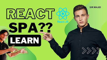 Single Page Application (SPA) in React JS | React Tutorial For Beginners | Hindi/ Urdu