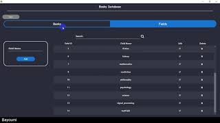 Books Database 📚 With Source Code | JavaFX