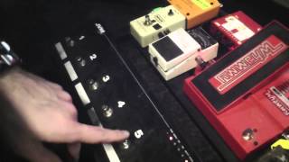 Pepe Reckless With Custom Boards Pedalboard In Finnish