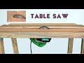 How to Make a Powerful Table Saw at Home