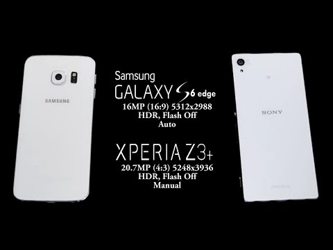 Sony Xperia Z3+/Z3 Plus vs Samsung Galaxy S6 Edge - Camera Test (picture comparison)