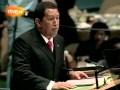 Chávez llama "diablo" a George W. Bush en la ONU