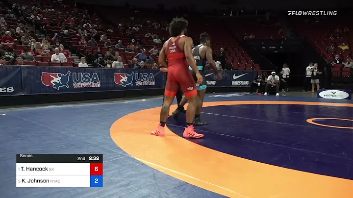 97 Kg Semis - Tracy Hancock, Sunkist Kids Wrestlin...