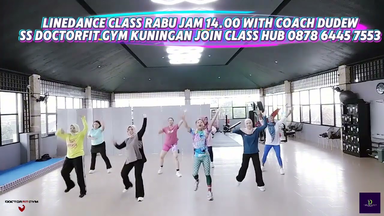 ZIGGY IN THA HOUSE/LINEDANCE SAHABAT DUDEW KUNINGAN/COACH DUDEW/SENAM KREASI/DOCTORFIT GYM KUNINGAN