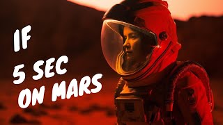 What If You Spent 5 Seconds on Mars? #whatif #5second #mars #space #scienceexplained