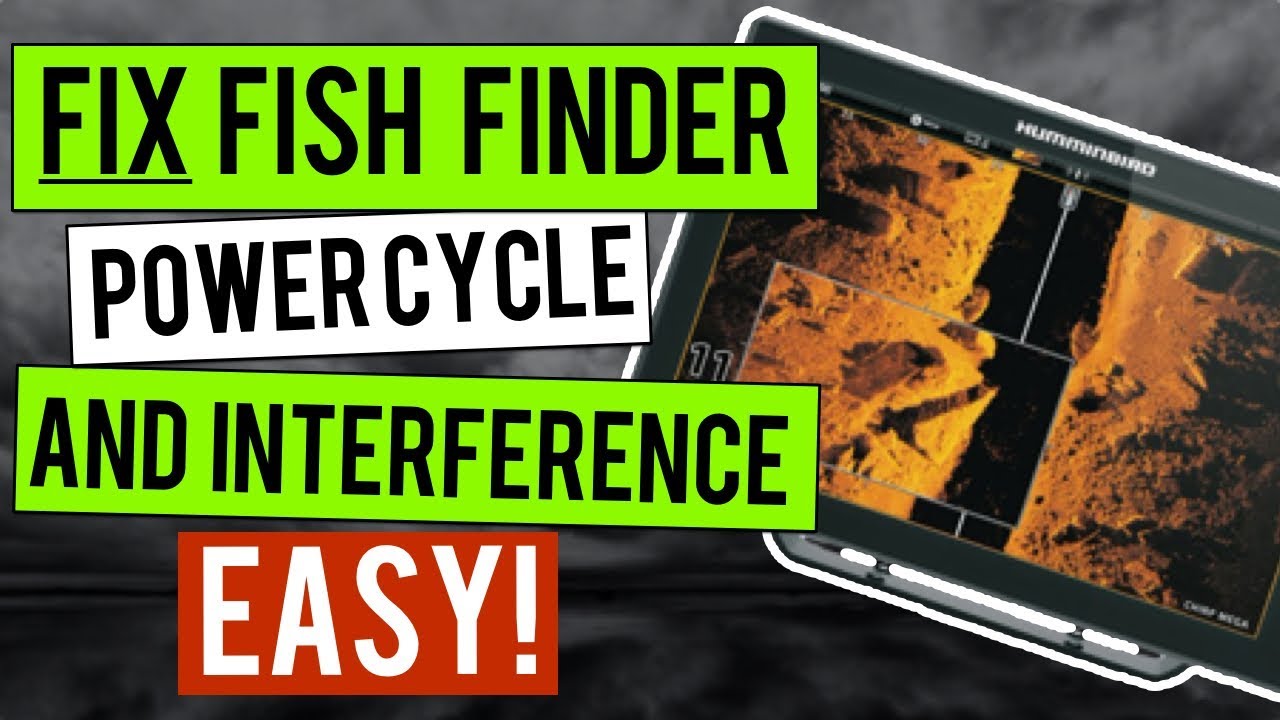 Fix Fish Finder Power Cycle and Interference Issues (EASY)