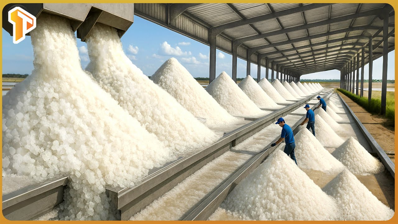 How Sea Salt Is Made – Massive Process Behind 280 Million Tons of Salt ...