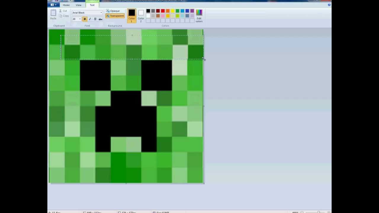How to make a custom Youtube Profile Picture in Paint ...